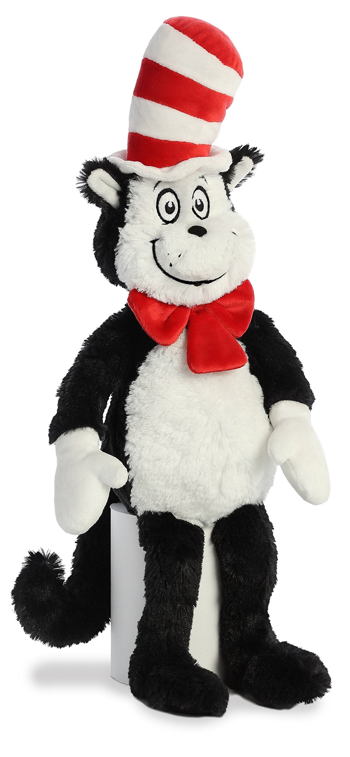 Aurora® Whimsical Dr. Seuss™ Cat in The Hat Stuffed Animal - Officially Licensed Plush for Imaginative Play - Perfect for Kids and Adults - Multicolor