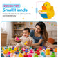 Kangaroo Mini Rubber Ducks Bulk Pack of 100 - Floating Baby Bath Toys for Kids - Classroom Rewards - Pool Party & Birthday Party Favors for Kid