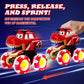 Monster Truck Toy for Kids Toddlers 1-3, Light up Wheels Dinosaur Car Toys