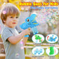 Yunaking Kids Bubble Gun 2 Pack, Dino Bubble Machine for Toddlers Toys Gift