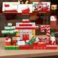 Silkovahamd Christmas Magnetic Blocks Toys 200 Pieces, Educational Magnet Building Tiles Gifts for Toddlers Kids Ages 3-8, STEM Sensory Toys Birthday
