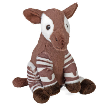 Wild Republic Splendors Eco Okapi Stuffed Animal - 6"
