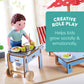HABA Little Friends Family Bundle - Set of 3 Dollhouse People Figures for Ages 3+, Flexible Plastic Mini Dolls for Pretend Play