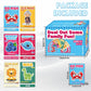 Floatlive Kids Card Games Pack, 6 Decks, Go Fish, Old Maid, Crazy Eights, Memory Match, Slap Jack, War, Playing Cards, Family Party Table Games