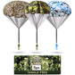 NUTTY TOYS Army Parachute Toys for Kids - Tangle Free Outdoor Flying Parachute Men, Best Small Outside Toys for 4 5 6 7 8 9 10 11 12 Year Old, Top