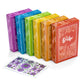 Let's Play Bridge | 6 Decks of Colorful, Watercolor Inspired Floral Playing Cards | Special Low-Vision 4-Color Index! | Classic Family Game Includes