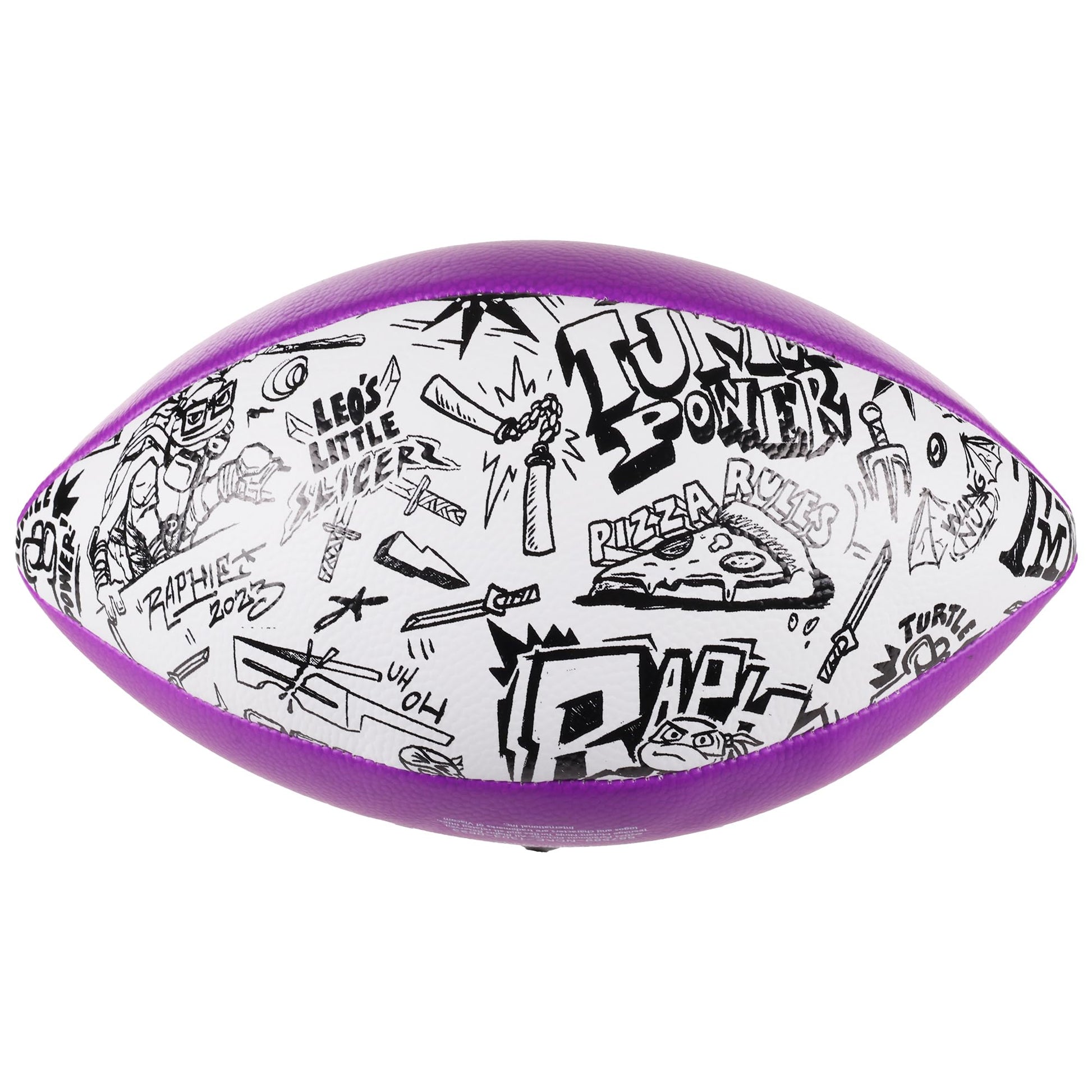 Capelli Sport Teenage Mutant Ninja Turtles Youth Football, TMNT Mutant Mayhem Small Mini Junior Futbol for Kids, Size 6, Multi