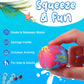 4E's Novelty 12 Pack - 3" Water Splash Balls Bomb - Water Absorbent Ball - Kids Pool Toys, Outdoor Water Fight Game Activity for Kids, Beach Pool