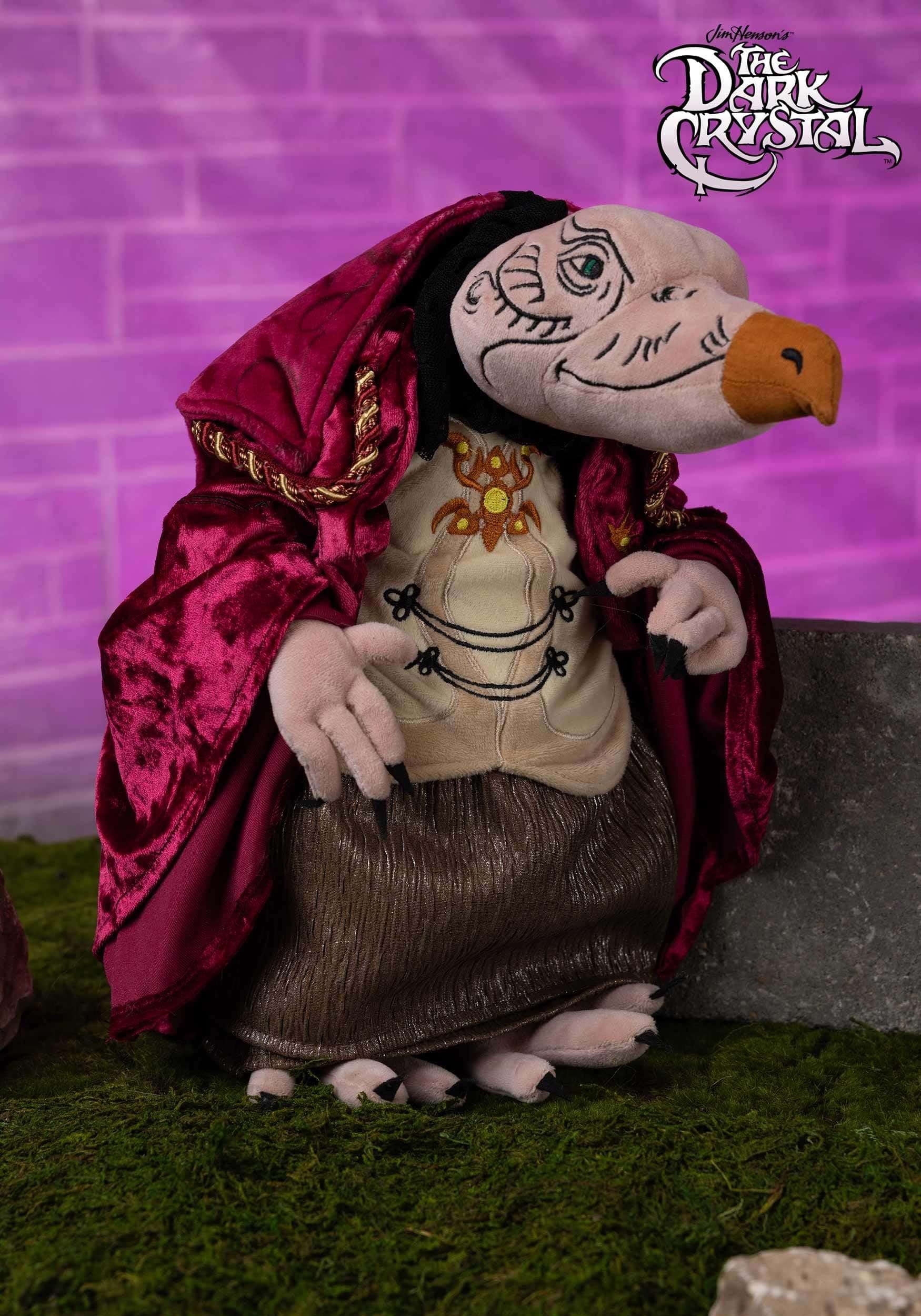 FUN.COM The Dark Crystal The Chamberlain Plushie, Jim Henson Skeksis Merchandise Standard