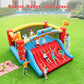 Inflatable Bounce House for Big Kids, 13.4x13 FT Large Bouncy Castle Upgraded Extra-Wide Slide, Blow Up Jumping Bouncer with Obstacle Poles & Target