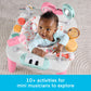 Fisher-Price Baby to Toddler Toy 3-in-1 Musical Moments Activity Center & Play Table with Music Lights & Developmental Activities
