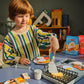 Melissa & Doug Flip & Fry Grill Play Set with Water Wow!® Kids Kitchen Playset with Color Changing Play Food, Preschool Toys for Girls & Boys Ages 3+