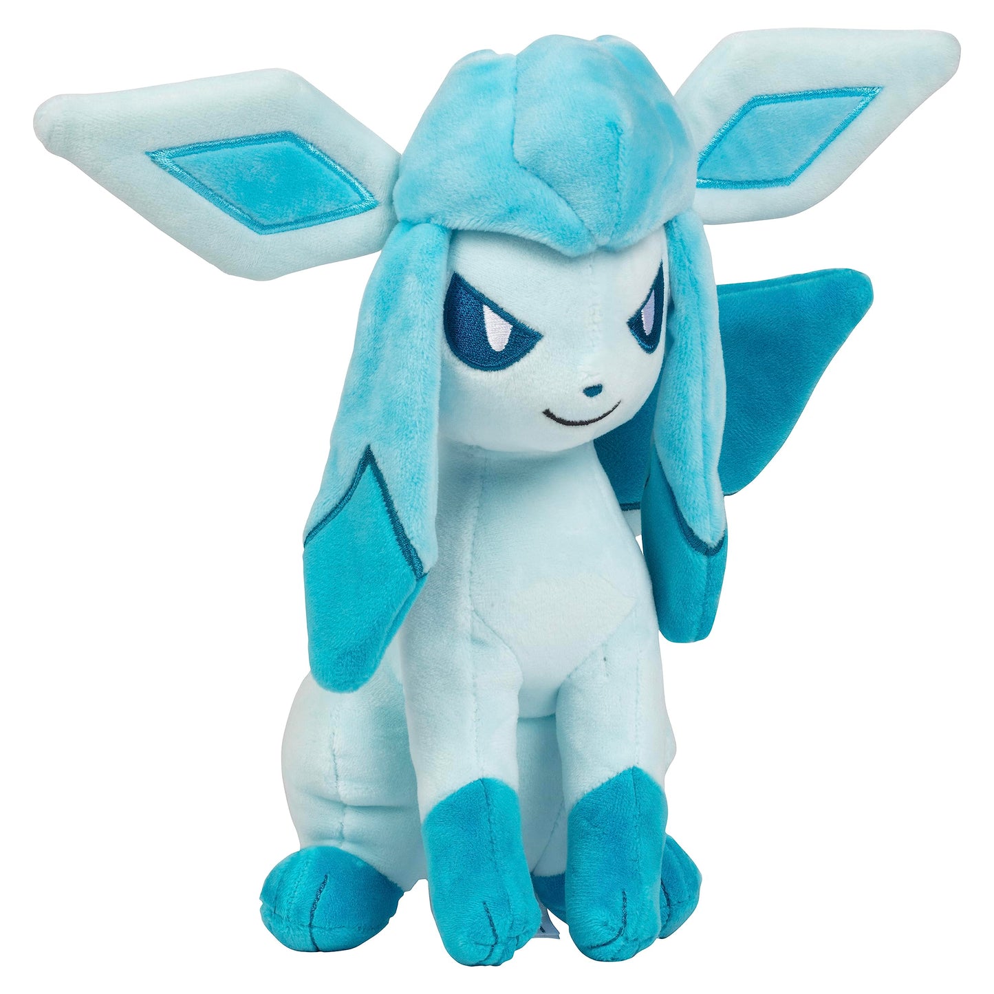 Pokémon 8" Glaceon Plush - Officially Licensed - Eevee Evolution Figure - Authentic Soft Stuffed Animal Toy - Gift for Kids, Boys, Girls - 2+