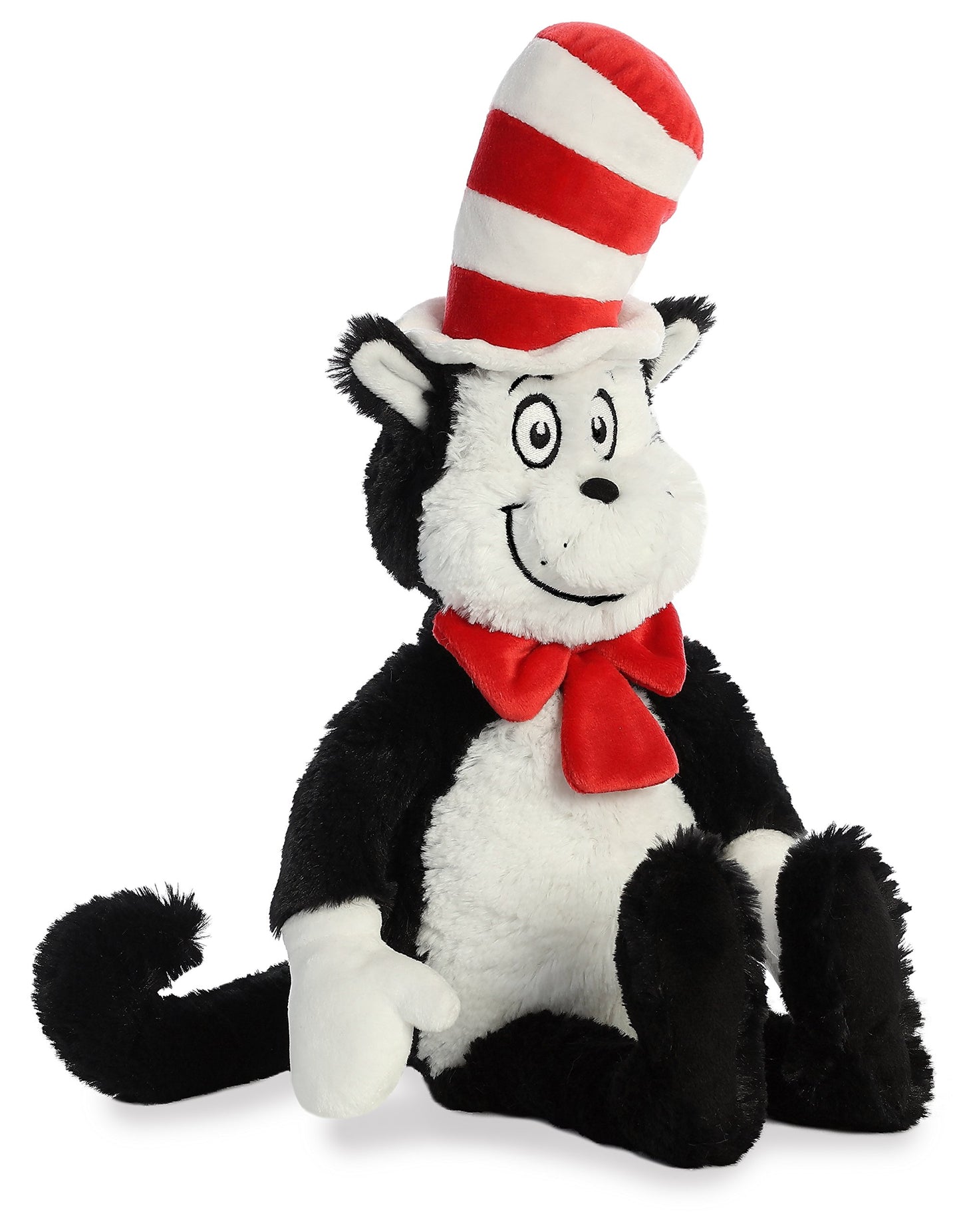 Aurora® Whimsical Dr. Seuss™ Cat in The Hat Stuffed Animal - Officially Licensed Plush for Imaginative Play - Perfect for Kids and Adults - Multicolor