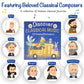LITTLE MAESTRO Discover Classical Music - 28 Classical Masterpieces, Musical Books for Toddlers, 28-Button Music Book, Musical Toys for Toddlers 1-3