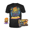 Funko POP! & Tee: Animated Spider-Man-Hobgoblin - Glow in the Dark - Large - (L) - Marvel - T-Shirt - Clothes with Collectable Vinyl Figure - Gift