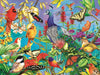Springbok Peacock Garden 1000 Piece Jigsaw Puzzle for Adults - Unique Cut Pieces - Made in USA