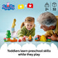 LEGO DUPLO Peppa Pig Camping Trip Toddler Learning Toy - Sensory Toy for Creative and Developmental Play - Fun Birthday Gift for Peppa Pig Fans, Kids
