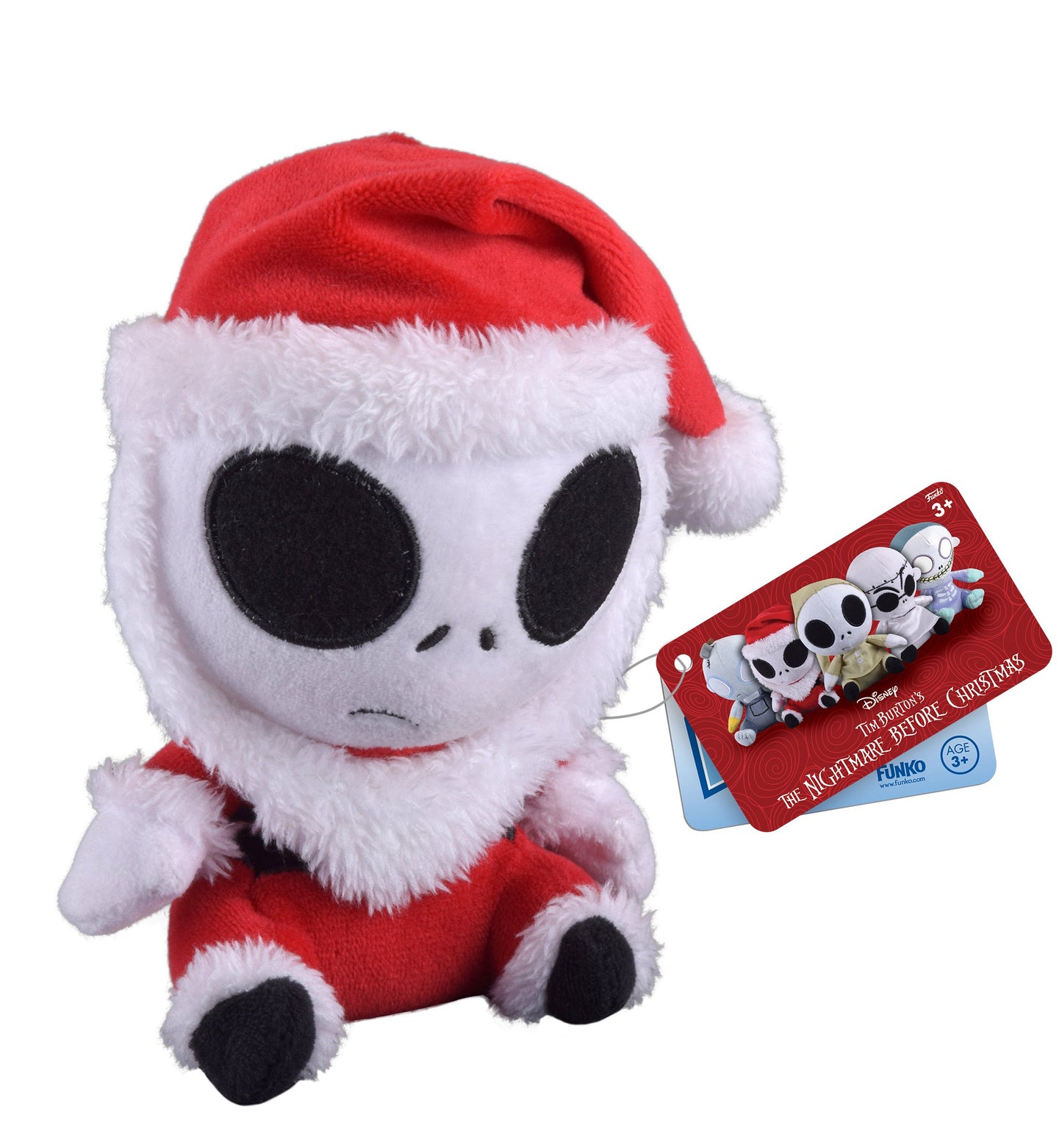 Funko Mopeez: The Nightmare Before Christmas - Santa Jack Skellington Plush