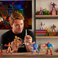 Mattel Masters of the Universe Origins Action Figure & Accessories Set, Stratos 5.5-inch Collectible Toy with Mini-Comic