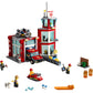LEGO City Fire Station 60215 Fire Rescue Tower Building Set with Emergency Vehicle Toys Includes Firefighter Minifigures for Creative Play (509