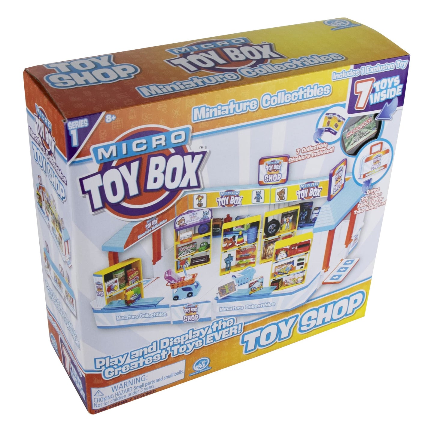 World's Smallest Micro Toy Box Store Playset, Multi