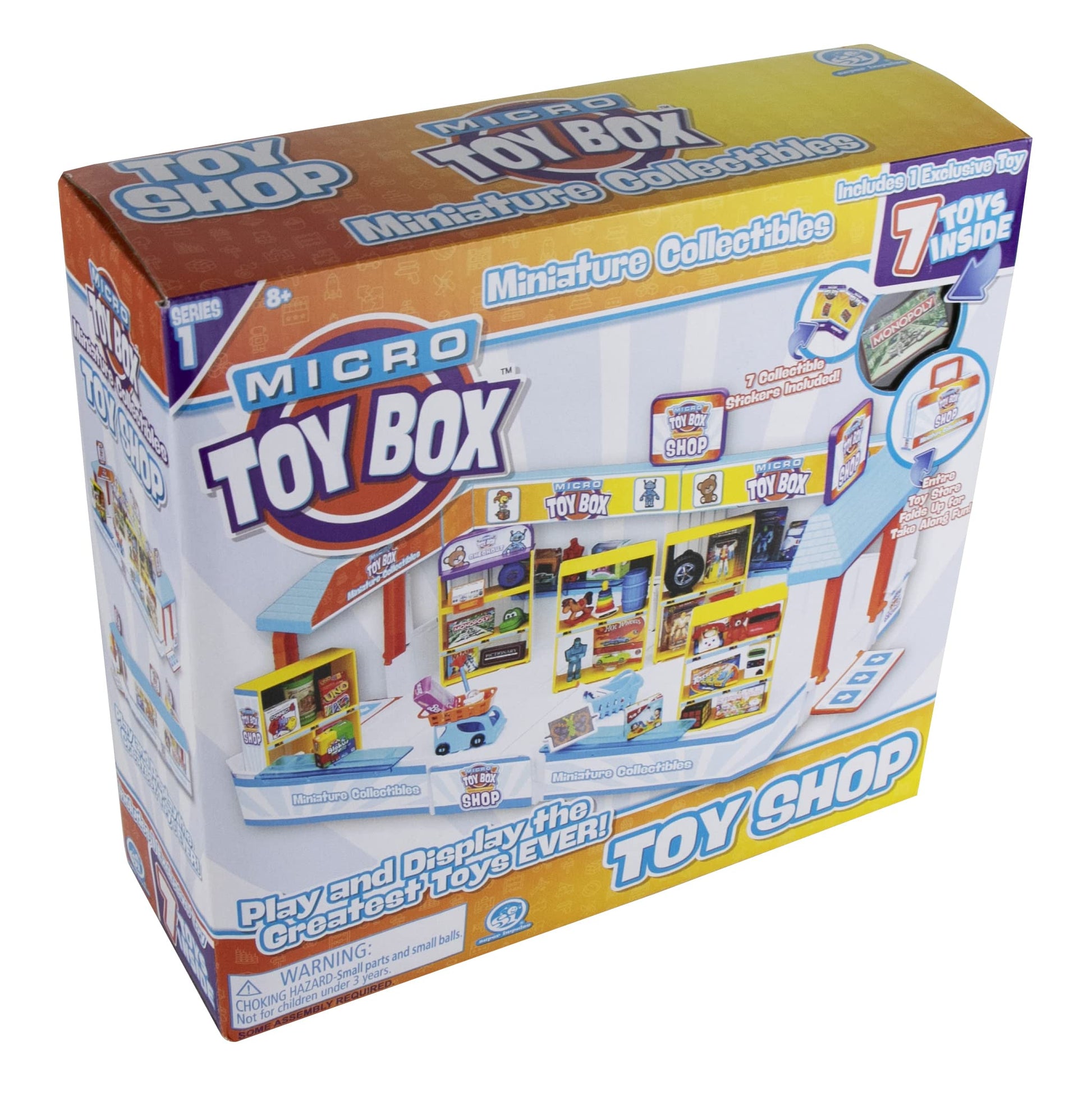 World's Smallest Micro Toy Box Store Playset, Multi