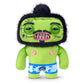 Fuggler Fugg Stars 9-Inch Plush Toy (Rhymer Mcslimer) by ZURU - Funny Ugly Monster Stuffed Animal with Human-Like Teeth, Collectible Plush for Kids