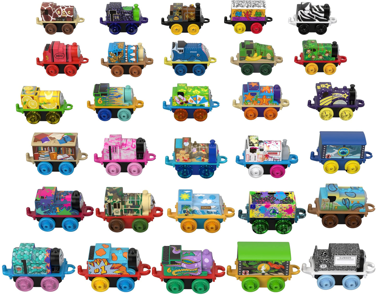 Thomas & Friends MINIS Toy Trains 30 Pack Assortment