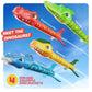 Ninja Blast Dinosaur Toy Rocket Launcher for Kids Toys for Kids 3-5 5-7 4-6 - Outdoor Toys for Kid Ages 4-8 - 3 4 Year Old Boy Birthday Gift - Gifts