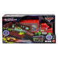 Mattel Disney Pixar Cars Glow Racers Transforming Mack Playset, 2-in-1 Glow-in-The-Dark Toy Truck & Tune-Up Station with Launcher, Lift & More