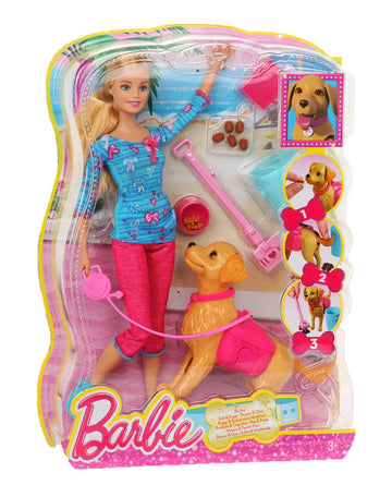 Barbie Potty Training Taffy Doll and Pet