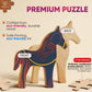 Nestologi Wooden Dachshund Weiner Dog Jigsaw Puzzle 150 Pieces