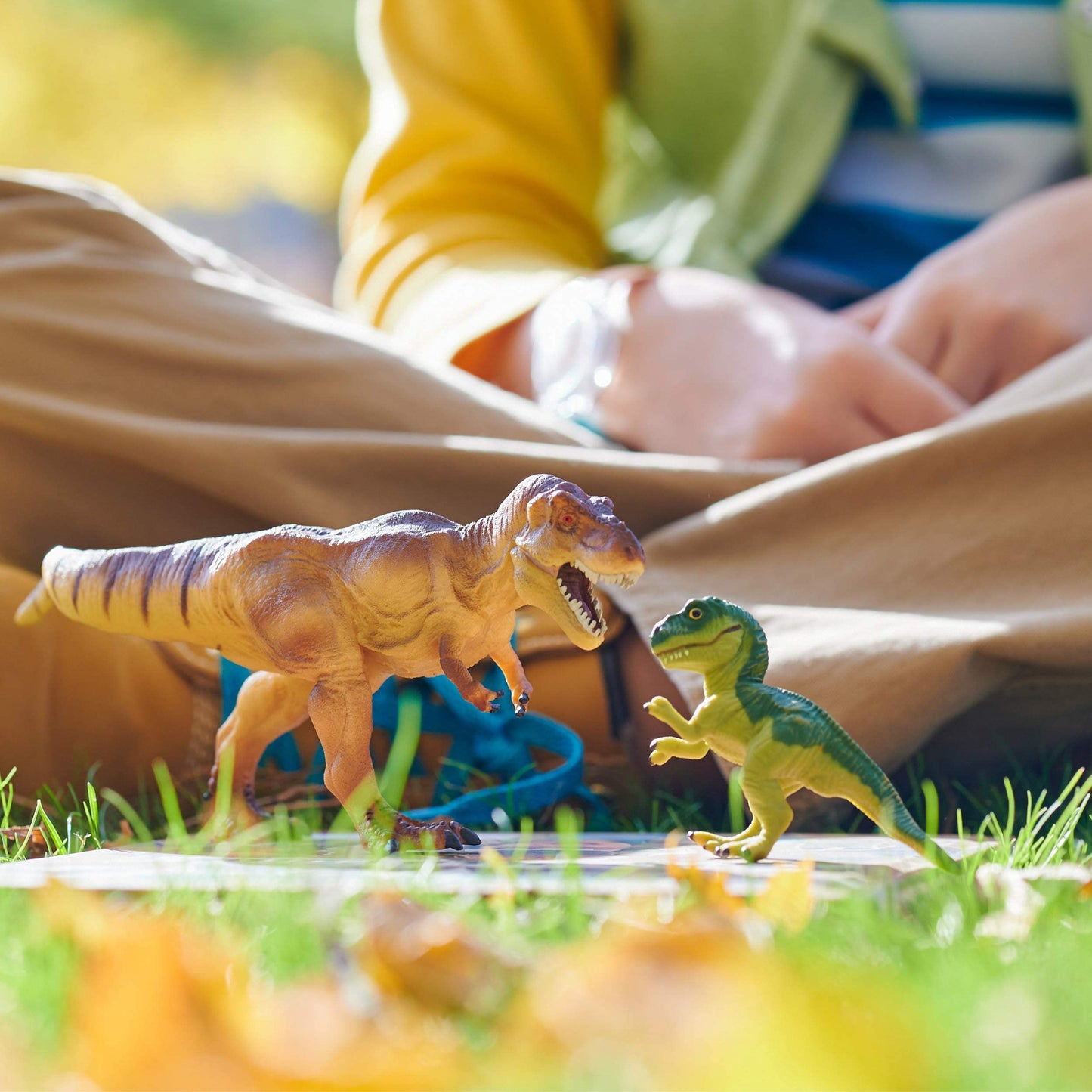 Safari Ltd. Dino Dana Baby T-Rex AR Figurine - Detailed 3.25" Plastic Model Figure - Fun Educational Augmented Reality Play Toy for Boys, Girls & Kids
