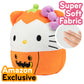 Squishmallows 8-Inch Halloween Hello Kitty Pumpkin Jazwares Plush