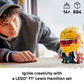LEGO Editions Scuderia Ferrari HP Lewis Hamilton Helmet - Building Set for Teens, Ages 14+ - Collectible F1 Display - Bedroom or Home Office Decor -