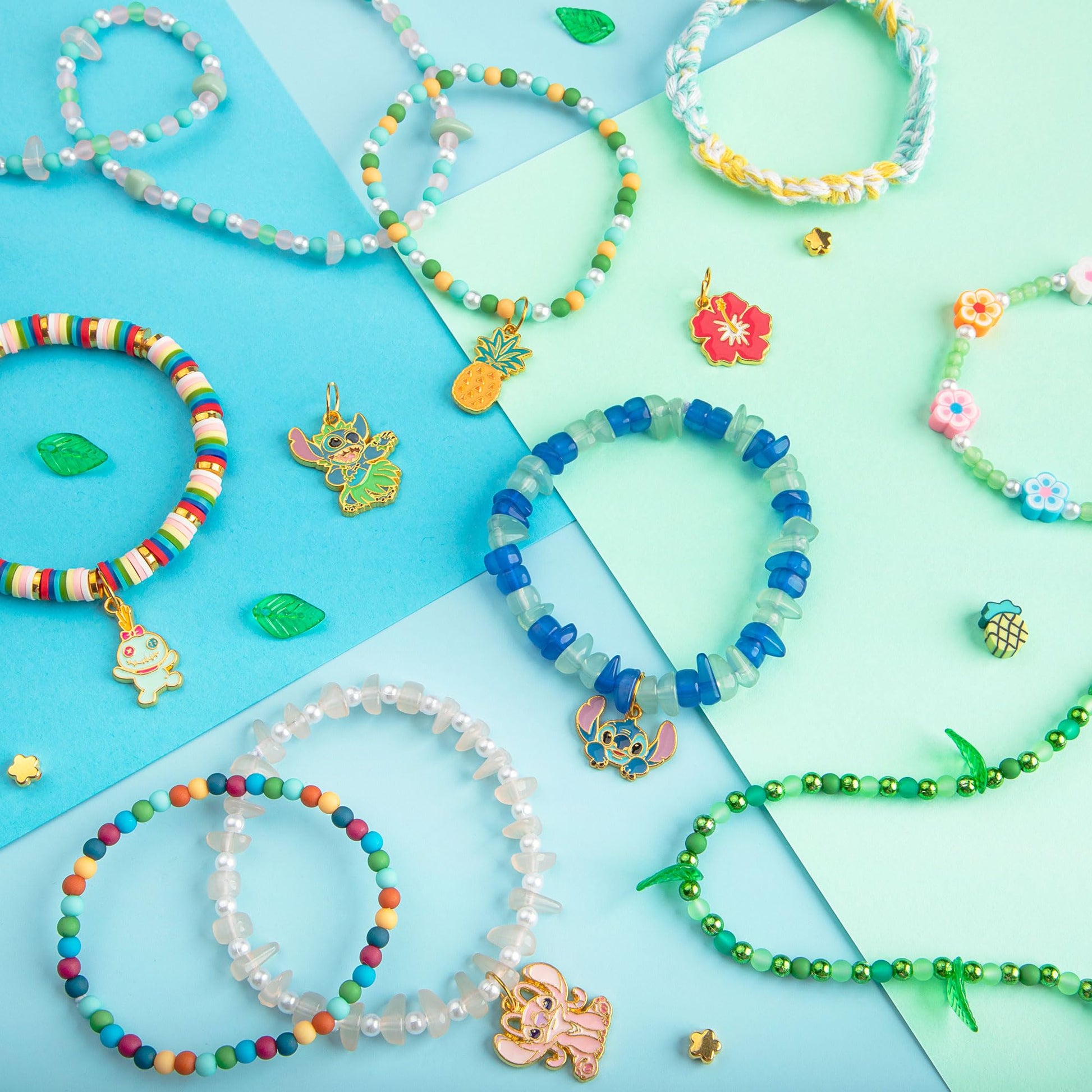 Fashion Angels Disney Stitch Coastal Treasures Jewelry Design Super Set