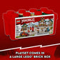 Lego NINJAGO Creative Ninja Brick Box 71787, Toy Storage, Bricks to Build Dojo, Ninja Car, Motorbike, 6 Minifigures & More, Toys for Kids 5 Plus