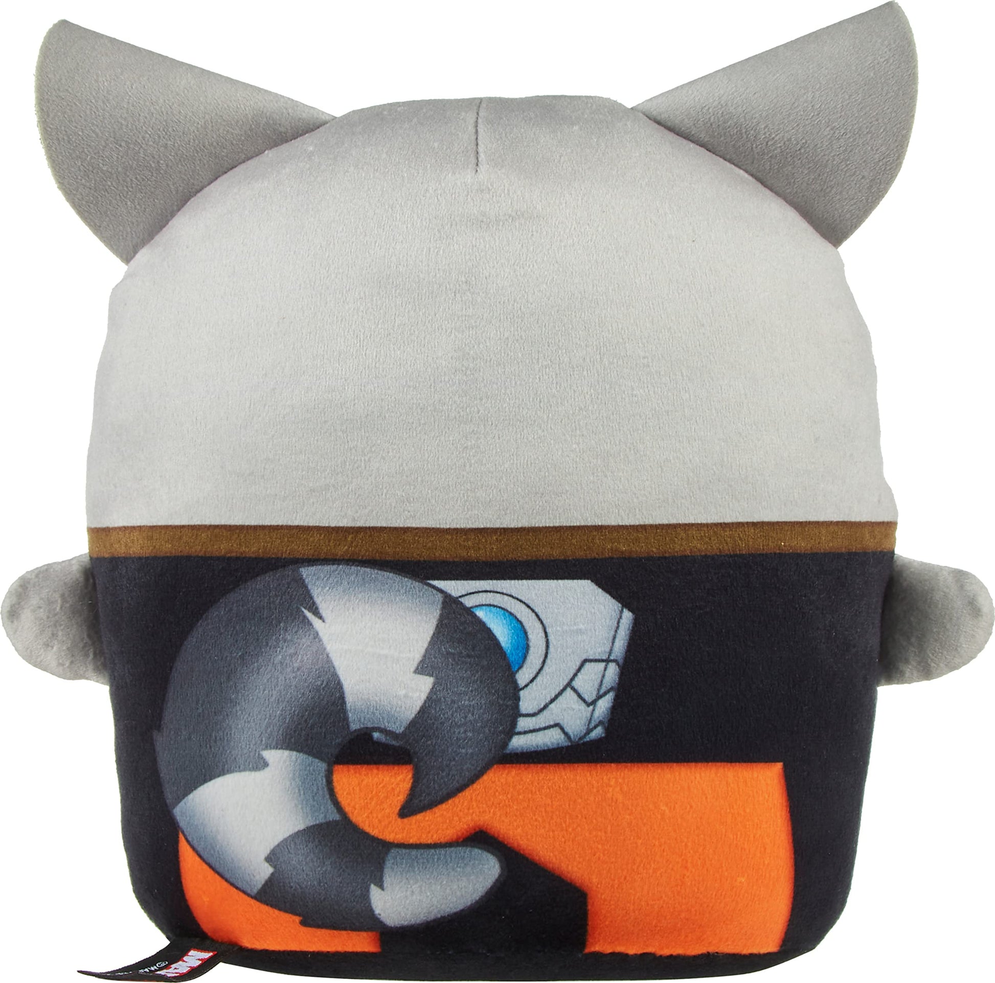 Mattel Marvel Cuutopia 10-inch Rocket Raccoon Plush Character, Super Hero Soft Rounded Pillow Doll, Collectible Toy for Kids & Fans Ages 3 Years Old