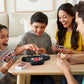 Mattel Games UNO Triple Play Card Game for Family Night with 3 Discard Piles, Lights & Sounds, Special Stealth Mode