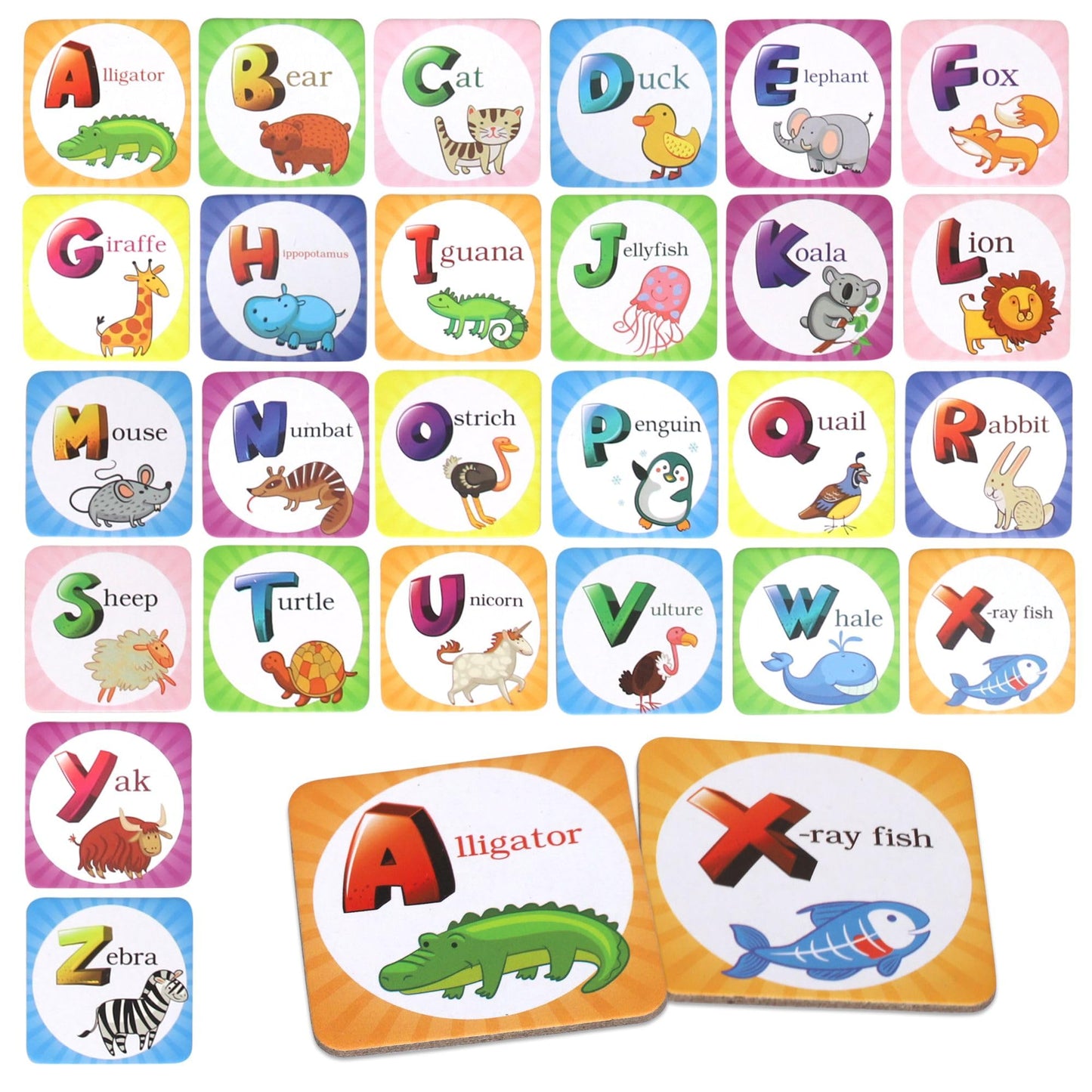 Point Games Memory Game for Kids, Matching Card Games, Flash Cards - Educational Toys - Preschool Learning - Birthday Gift for Boys & Girls Ages 3+