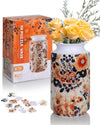 3D Puzzle Vase, 160 Pieces No Glue Required UV Printing Puzzle Vase