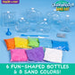 Made By Me Create Your Own Underwater Sand Art, Includes 6 Ocean-Themed Bottles, 8 Sand Colors, Glitter, & Funnel, Great Staycation or Group Activity