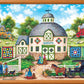 MasterPieces - 550 Piece Jigsaw Puzzle, The Quilt Barn, Fun for Adults, Family, Kids, 18" x 24"