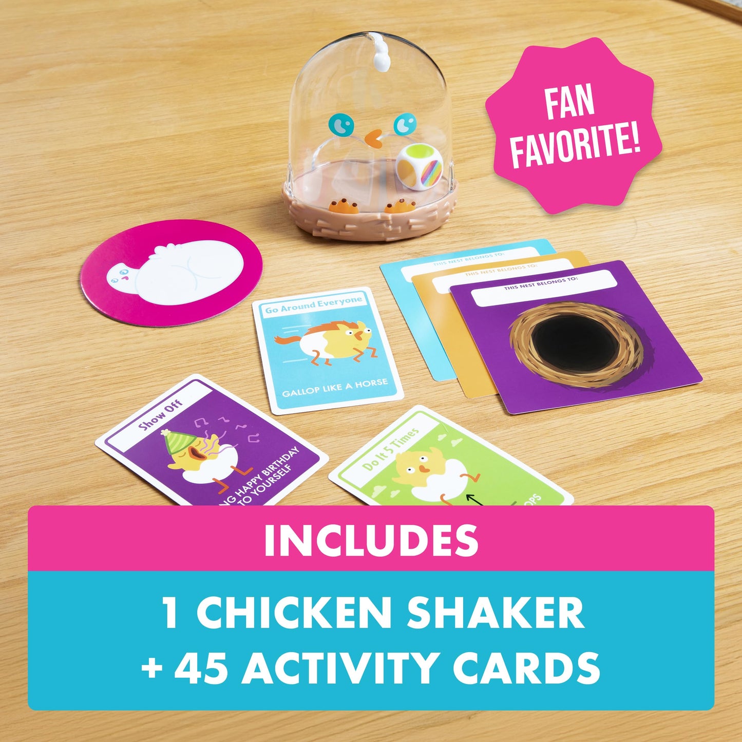 Exploding Kittens Hurry Up Chicken Butt 2-6 Players - Ages 4+ - 2 Minutes to Play - Hot Potato Style Card Game - Fun Card Game, Family Game Night