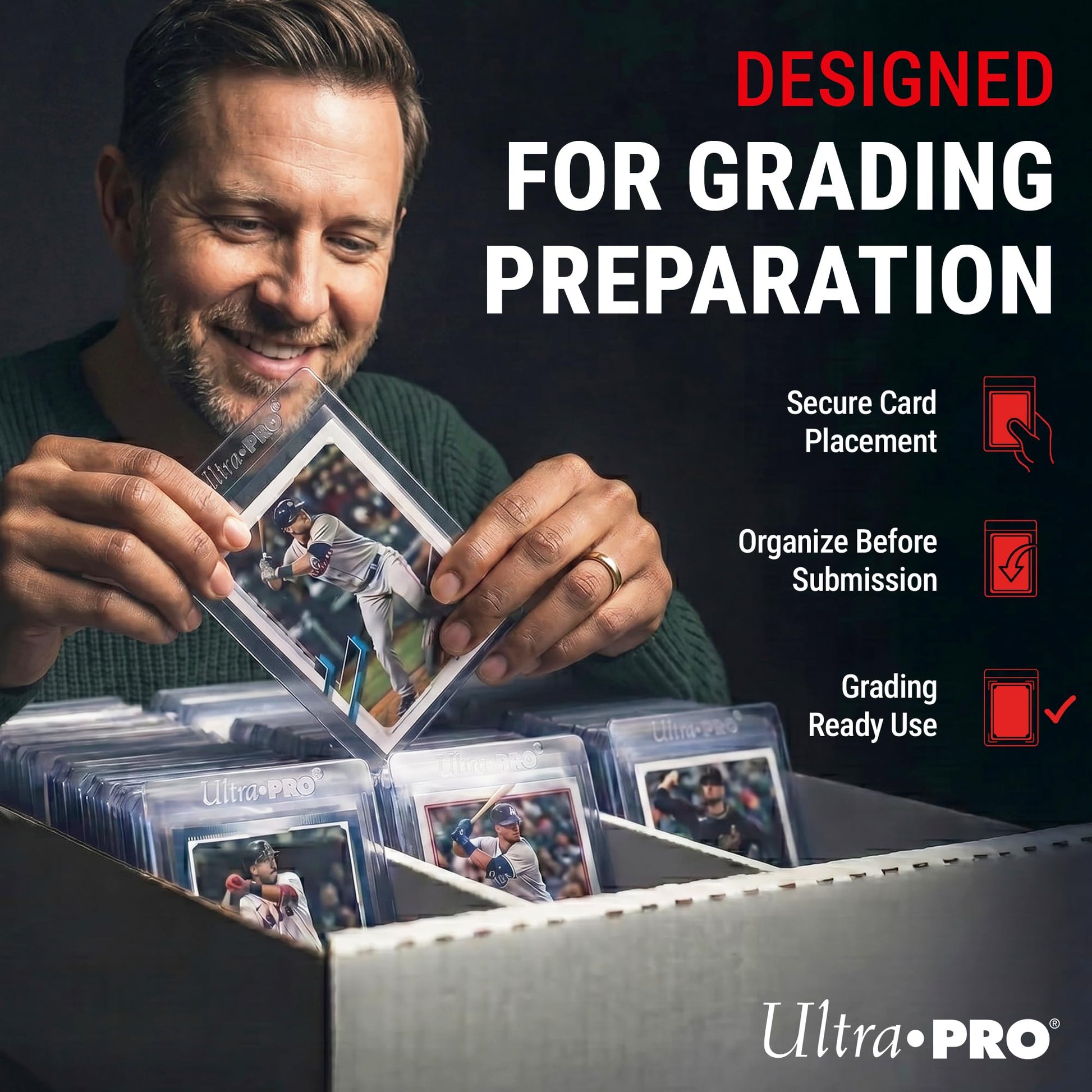 Ultra PRO Semi Rigid 1/2" Lip Tall Sleeves 200ct