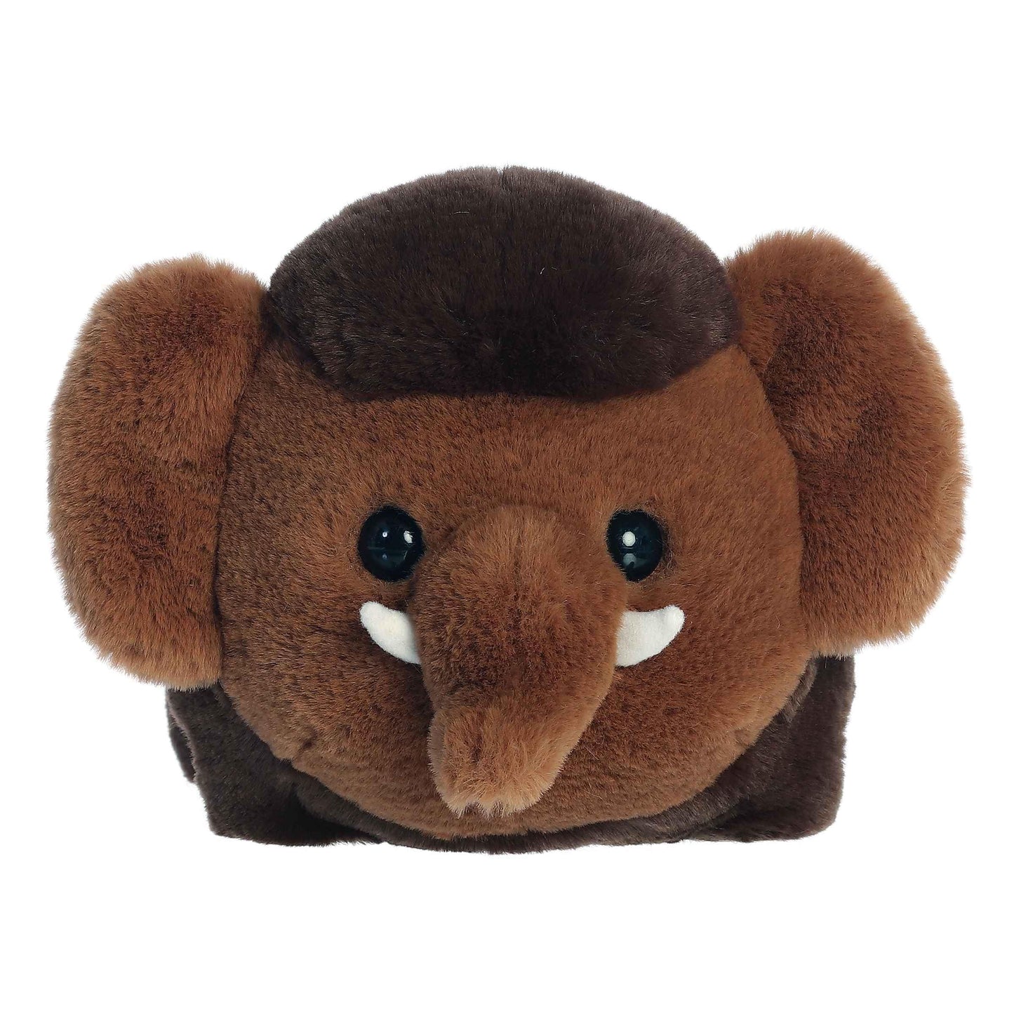 Aurora® Adorable Spudsters™ Mumford Wooly Mammoth™ Stuffed Animal - Round Shape Makes for Comforting Cuddles - Perfect for Kids All Ages and Animal