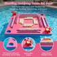 GKQWLW Floating Mahjong Table for Pool, Double-Sided Waterproof Float Game Tray for Mahjong, Poker, Cards, Dominoes Scrabble, Water Game Table
