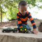 ERTL Ford F350 Pickup and Tractor Toy Set - 1:32 Scale - Includes John Deere Tractor Toy, Ford F350 Pickup Truck Toy and Gooseneck Trailer - 17.25 x