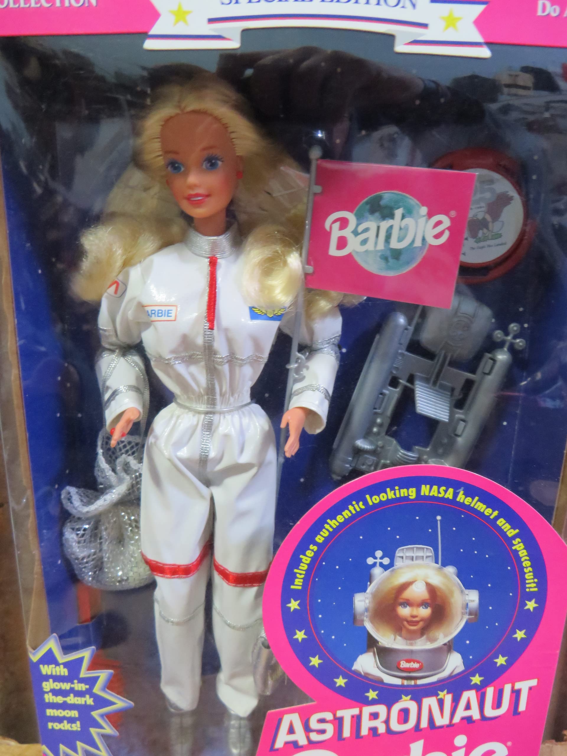 We Girls Can Do Anything Astronaut Barbie 1994